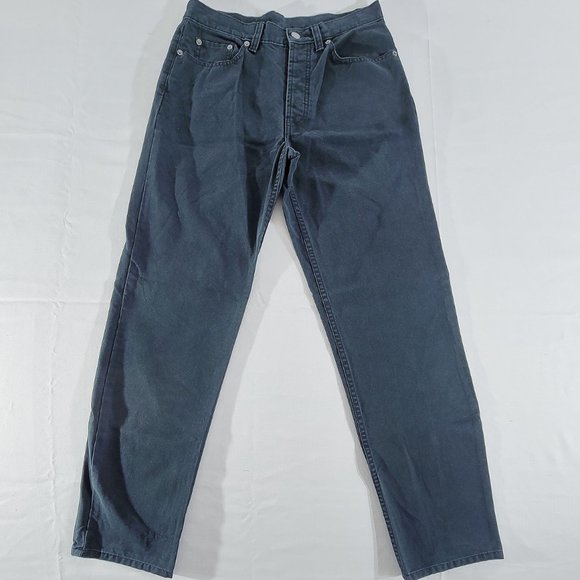 BANANA REPUBLIC Jeans Women's 6 (Actual 29.5" x 31") Blue Canvas Jeans Straight - Picture 1 of 4